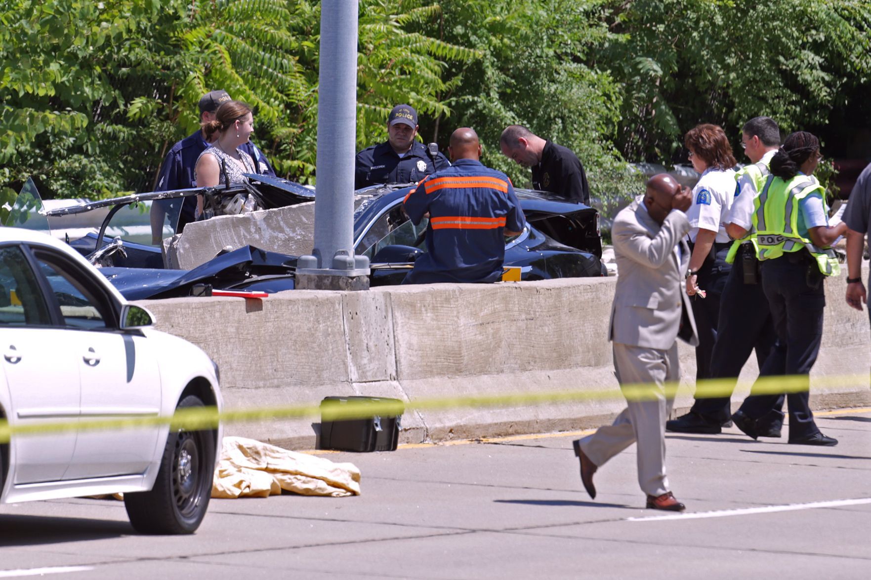 Accident on Forest Park Parkway
